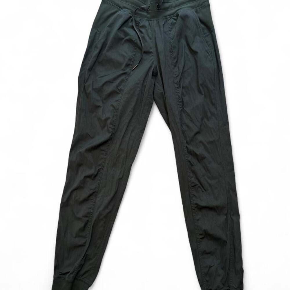 Lululemon Ribbed Waistband Joggers Olive Green Size 4